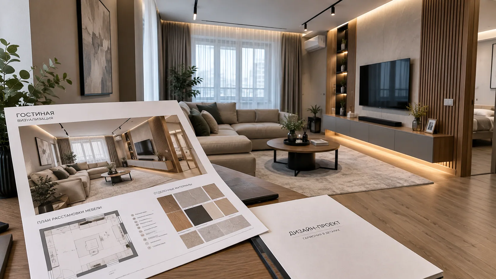 Interior based on a working project