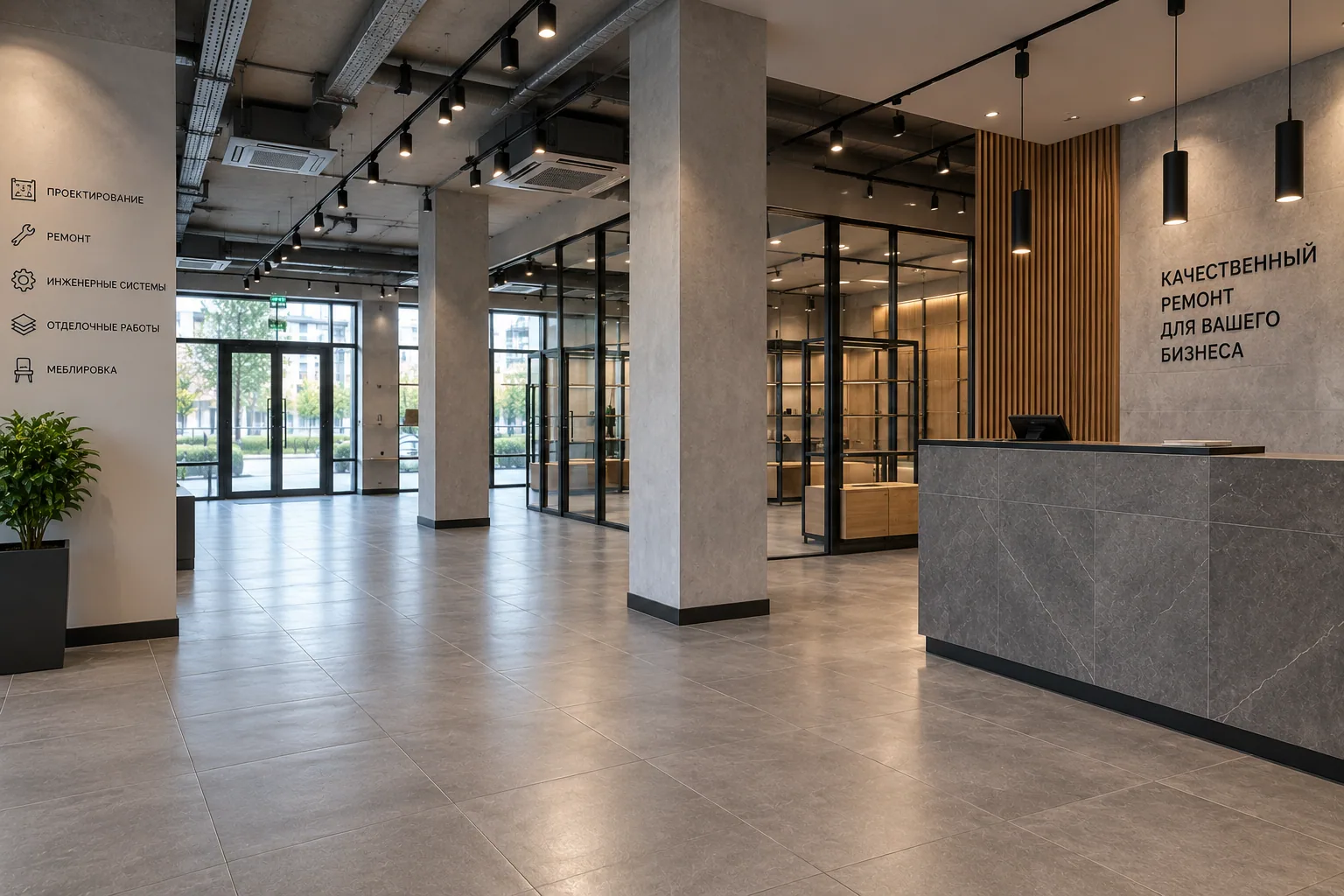 Durable commercial finishes