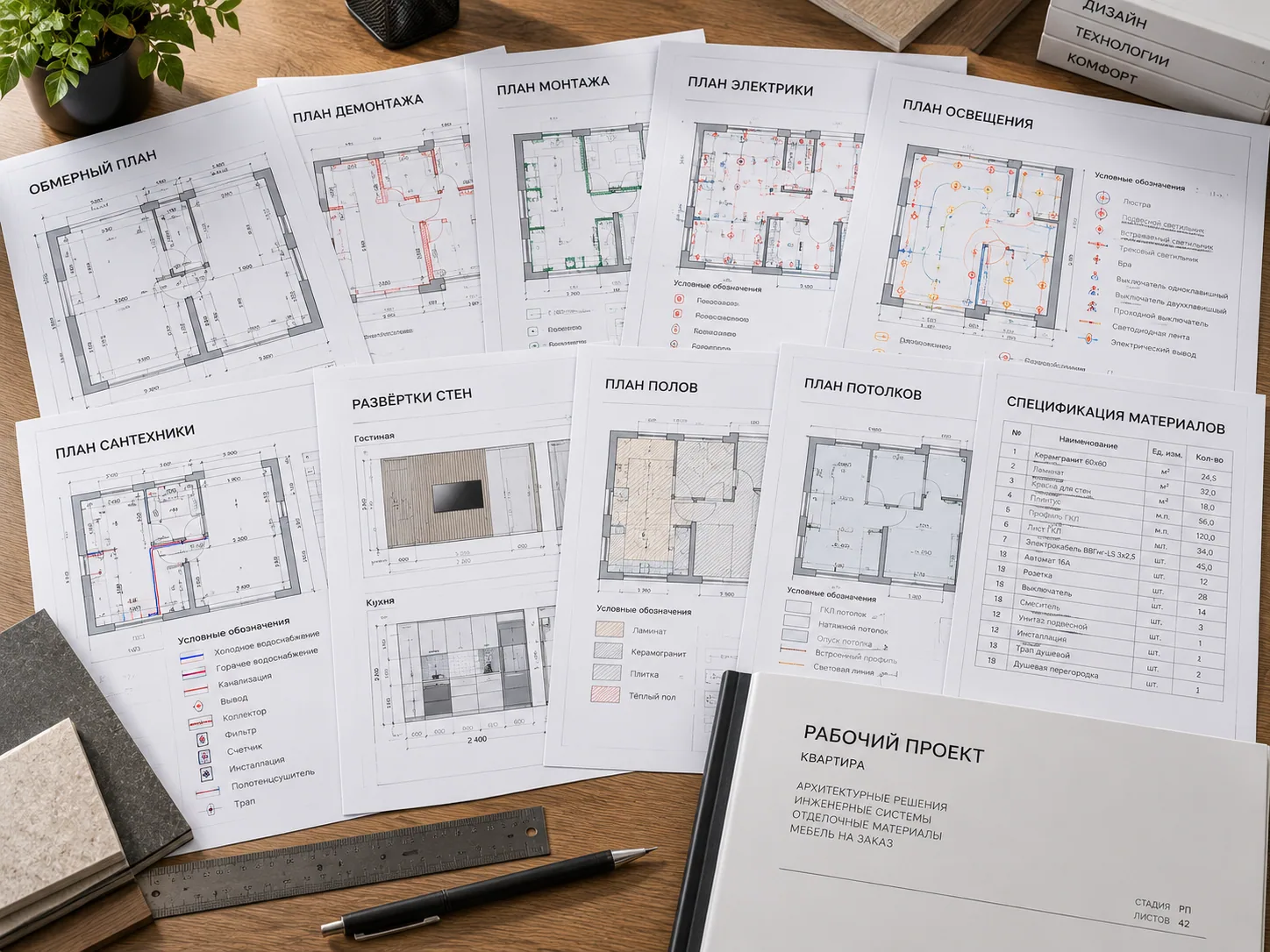 Approved room visualisation