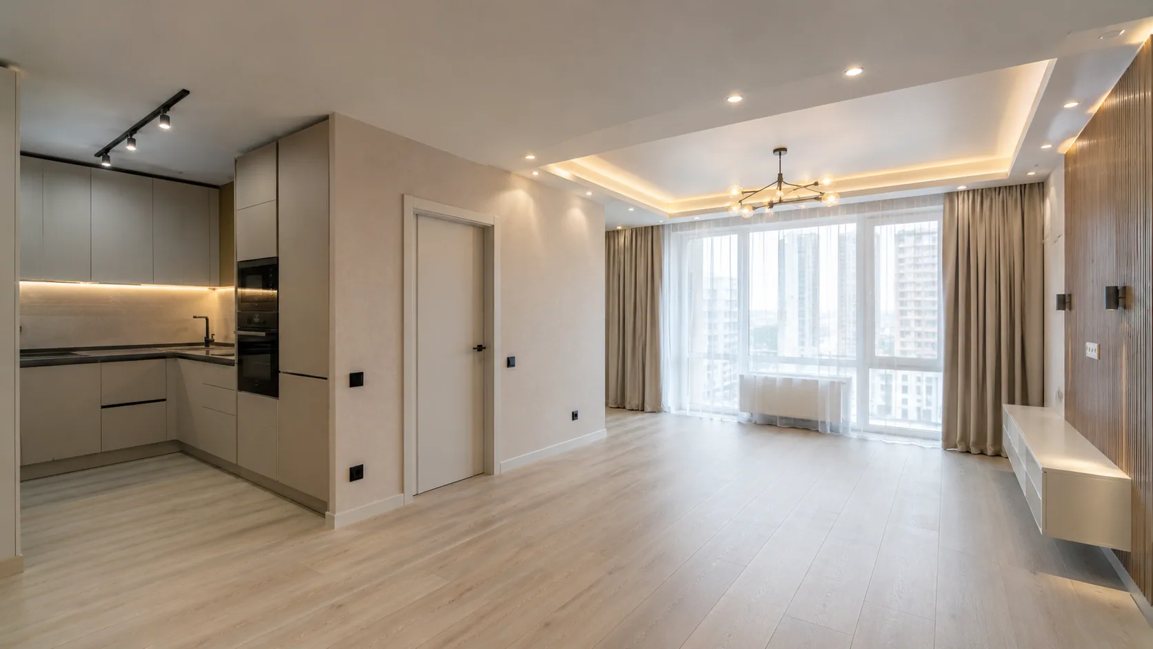 New-build apartment renovation