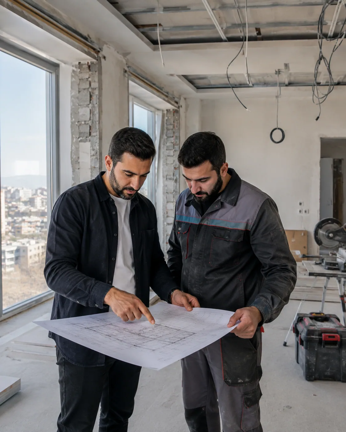 How the renovation works