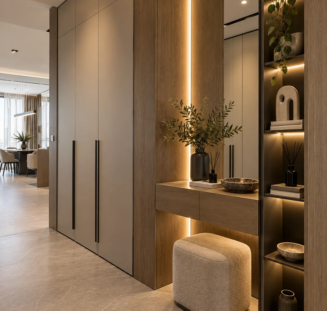 Completed renovation of the family apartment at Aria Residence