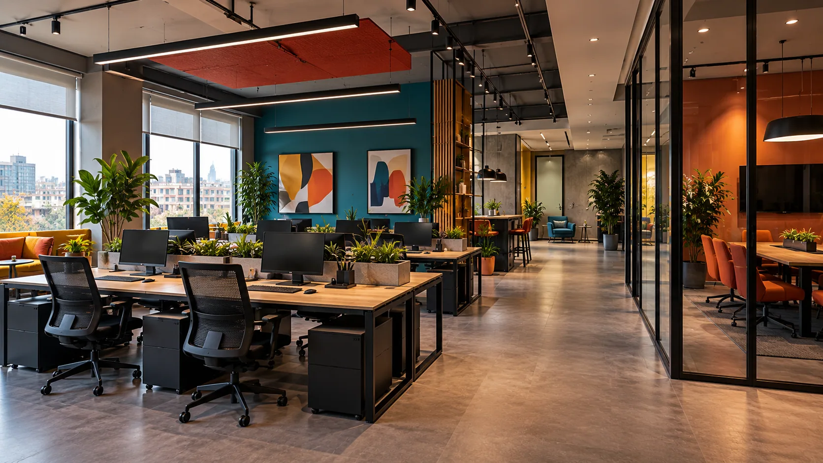 Main view of the office on Arshakunyats Street