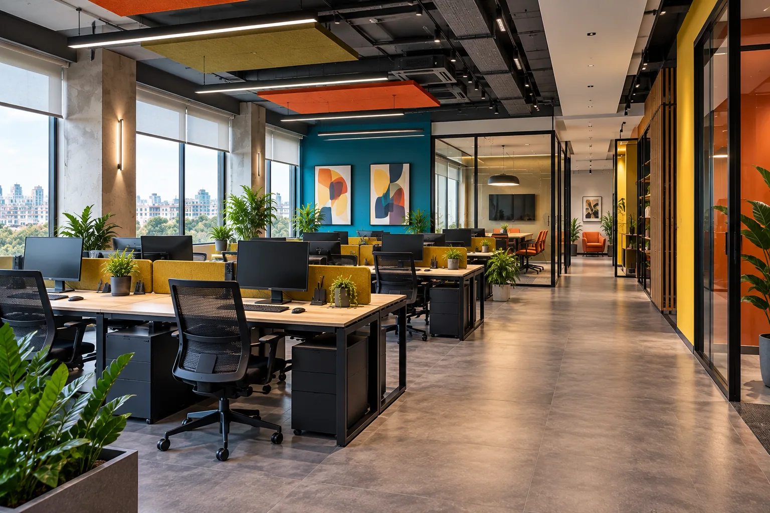 Completed renovation of the office on Arshakunyats Street